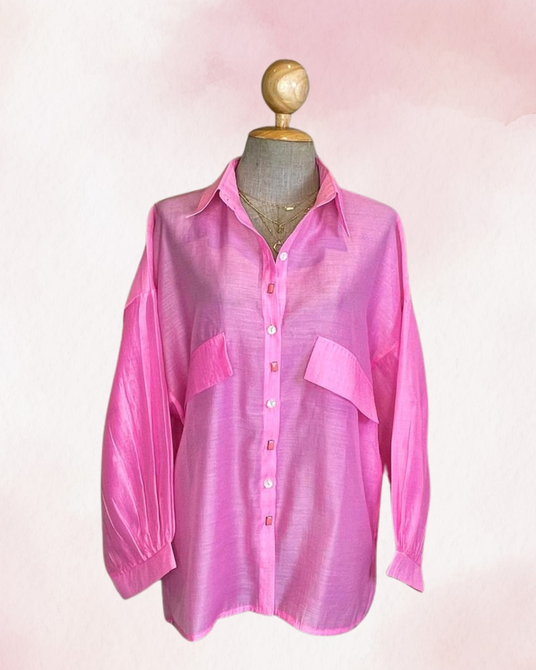 Rose Blush Pink Shirt