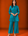 Teal Blue Kurta Set