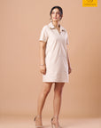 Vanilla Whisper Shirt Dress