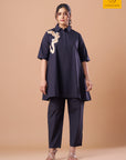 Midnight Abstract Co-ord Set
