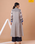 Ivory Modal Mosaic Kurta Set
