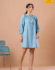 Sky Blue Serenade Dress