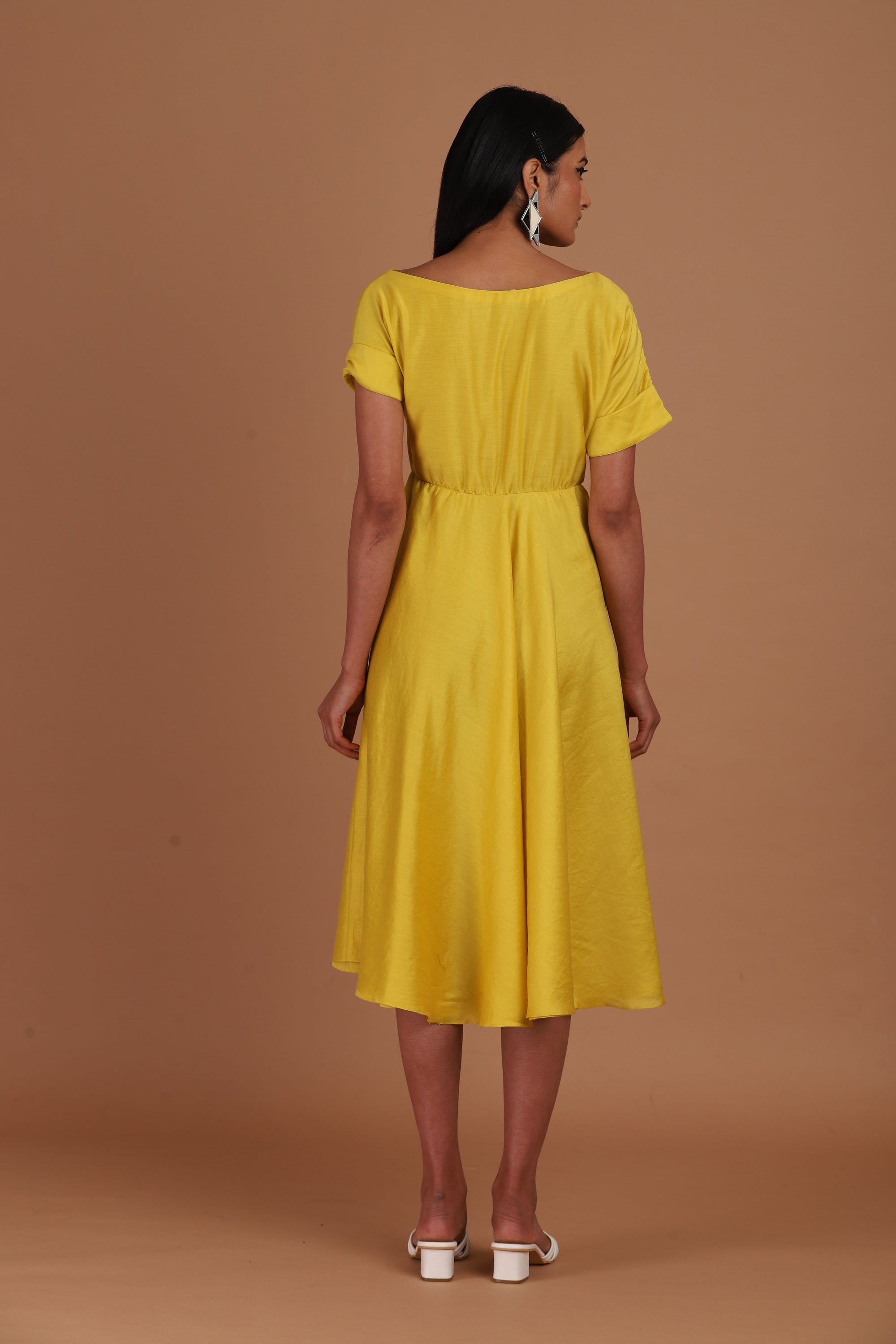 TUNIC CALF LENGTH DRESS