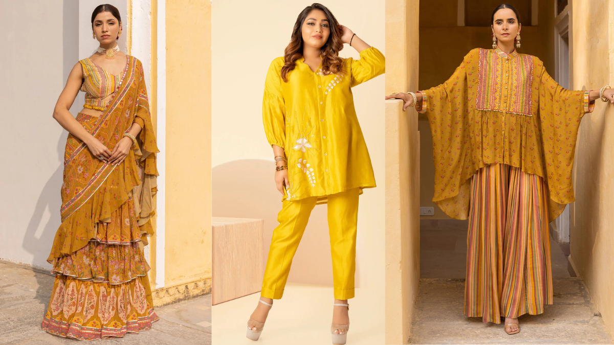 Haldi Dress Ideas