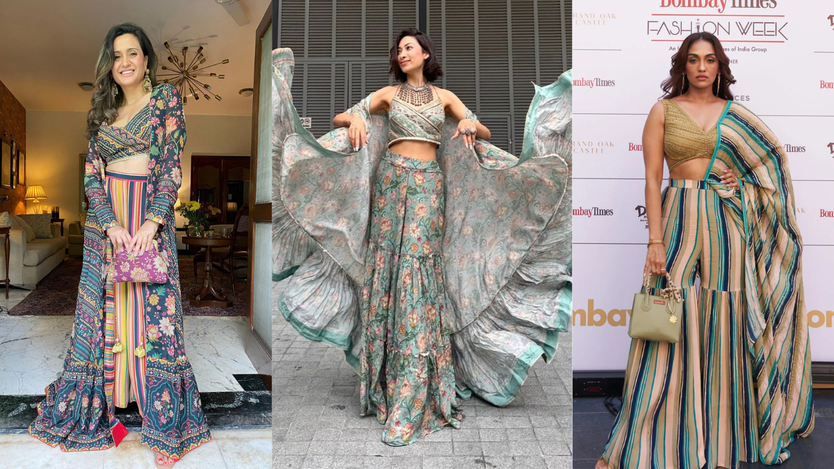 Indo-Western Dress for Cocktail Party