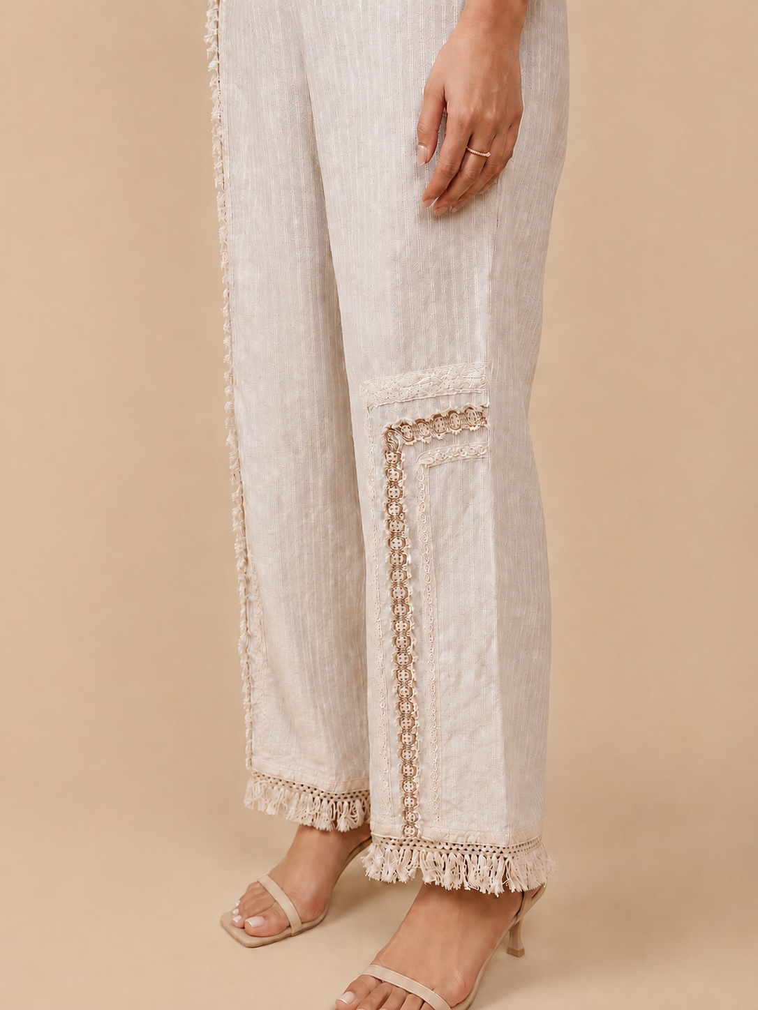 Rustic Ivory Cotton Co-ord