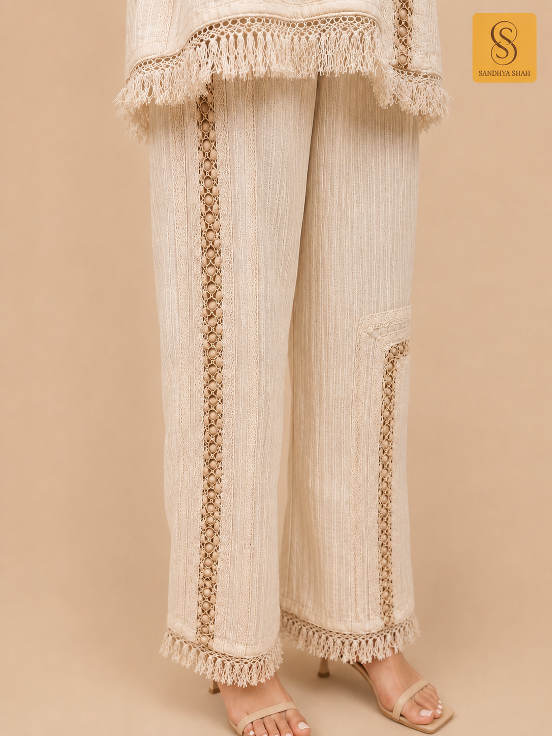 Rustic Ivory Cotton Co-ord