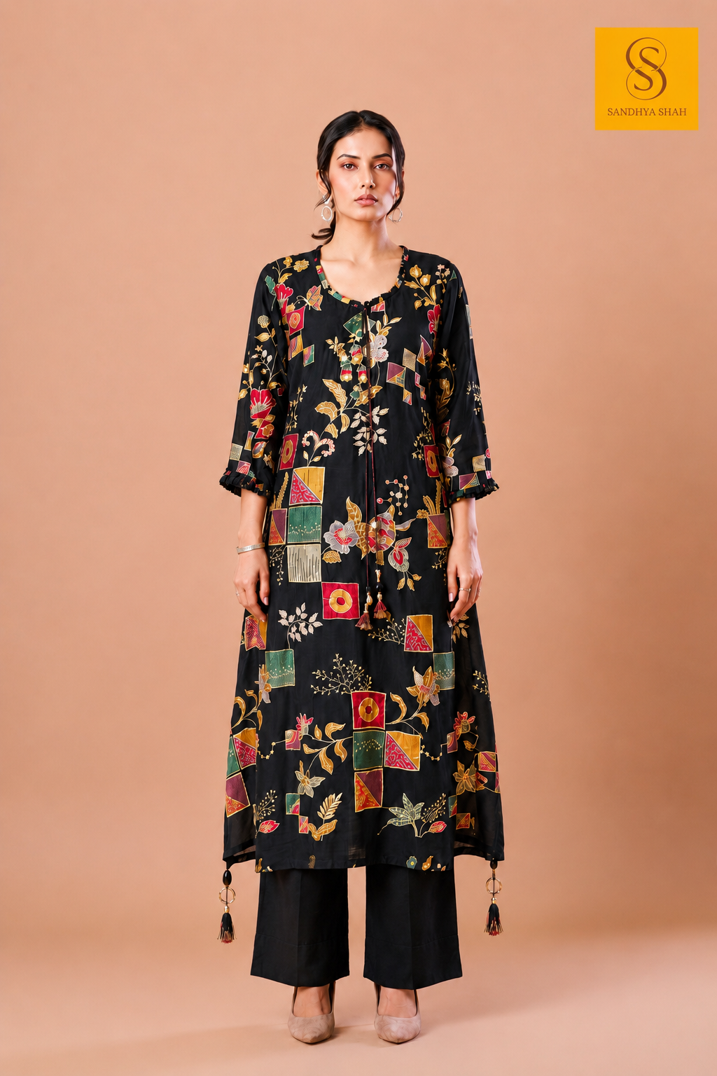 Boho Print Kurta Set