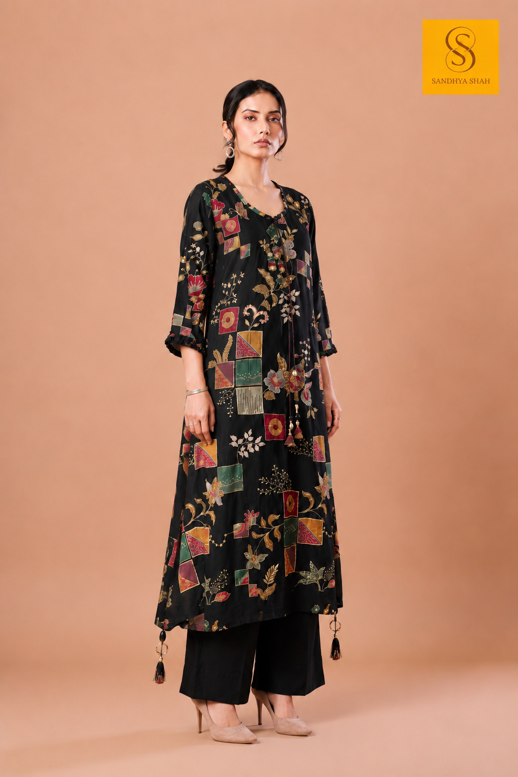 Boho Print Kurta Set