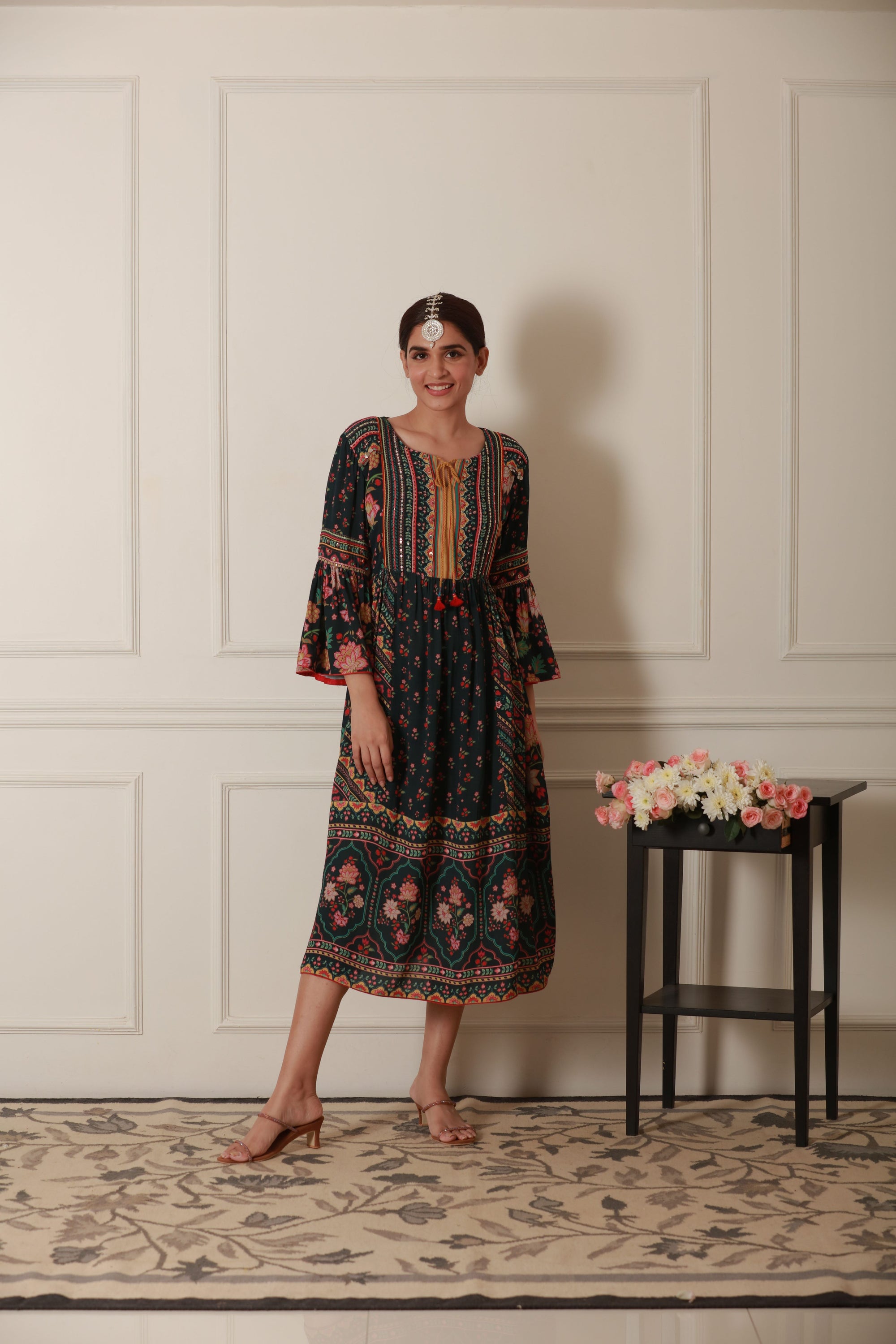 Georgette one piece dress