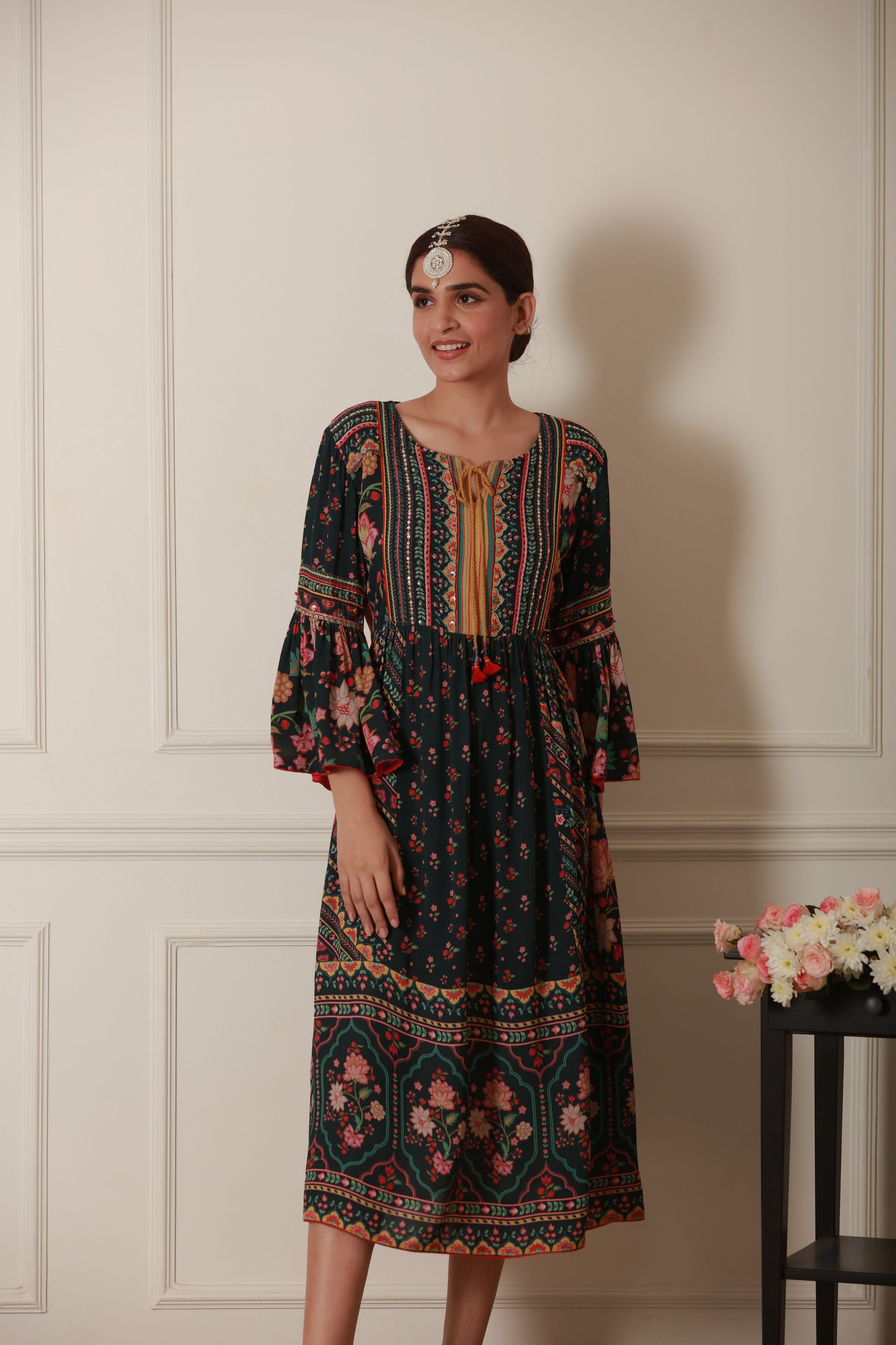 Georgette one piece dress