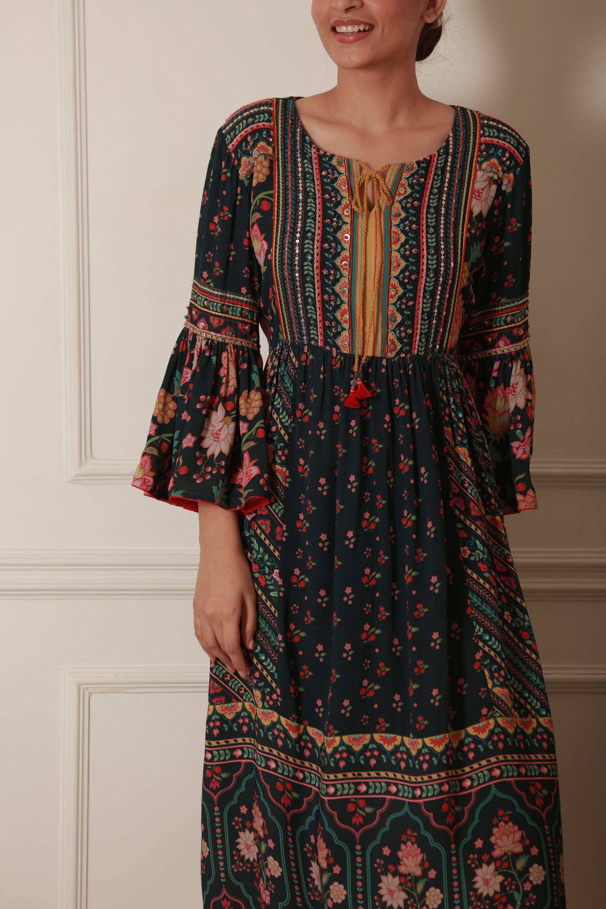 Georgette one piece dress