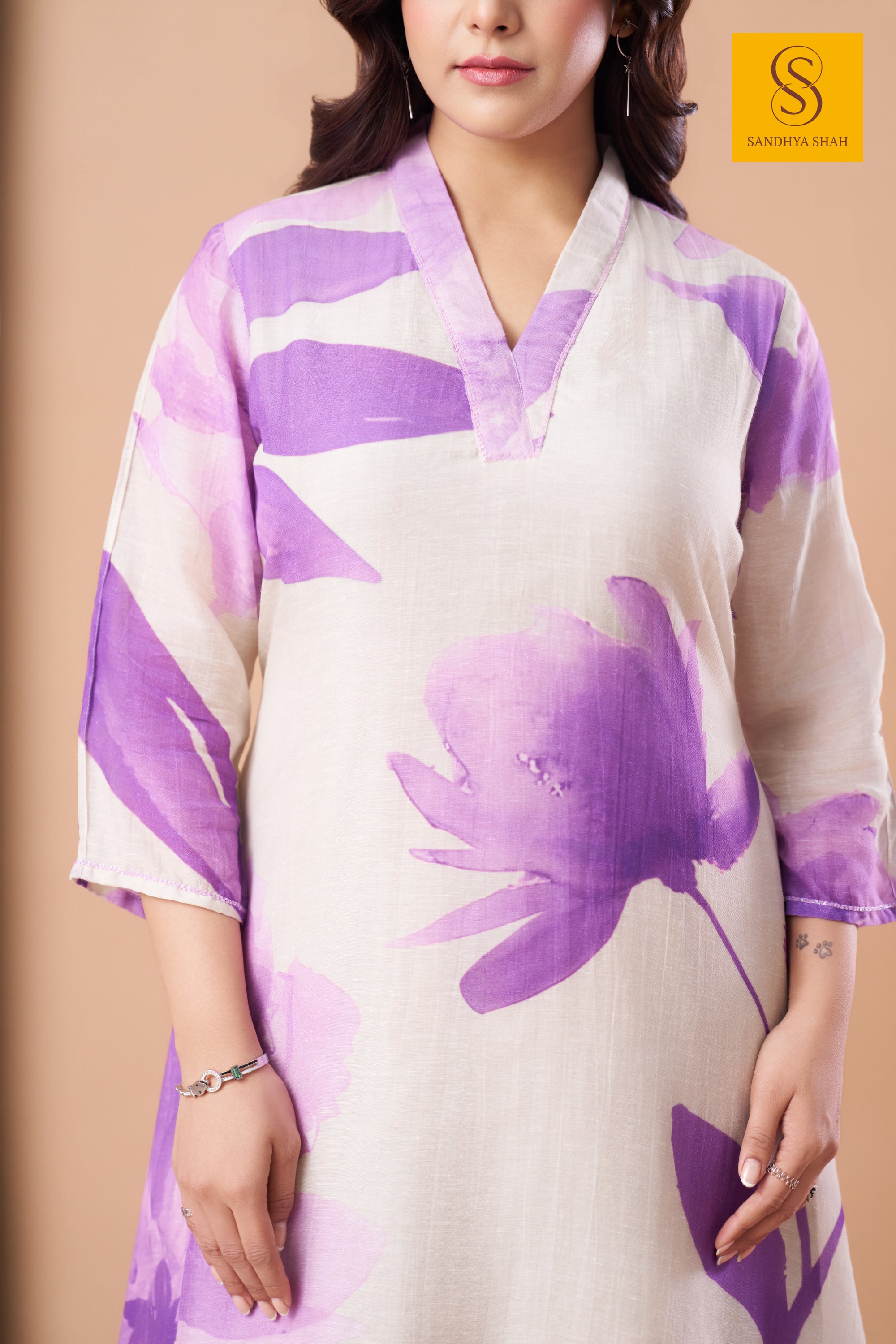 Orchid Breeze Kurta Set