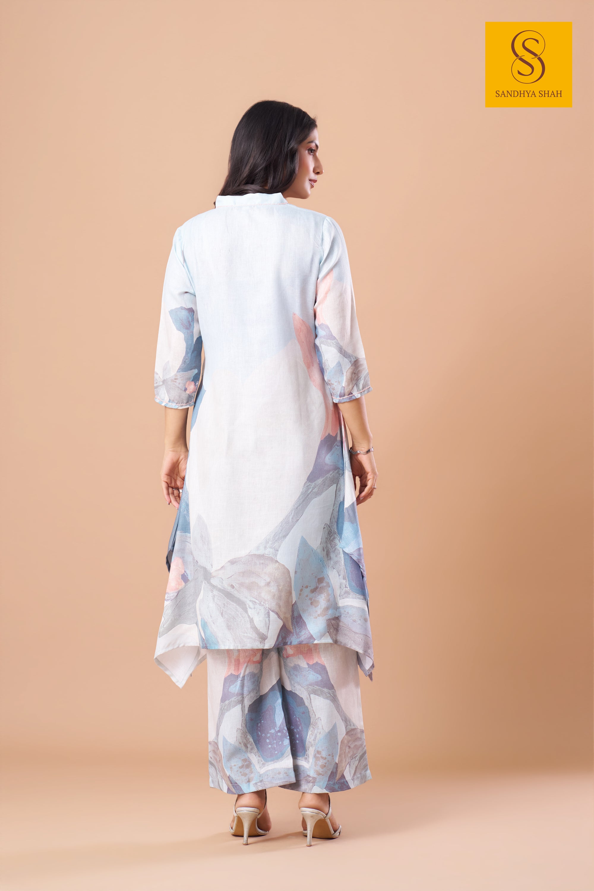 Cerulean Breeze Kurta Set