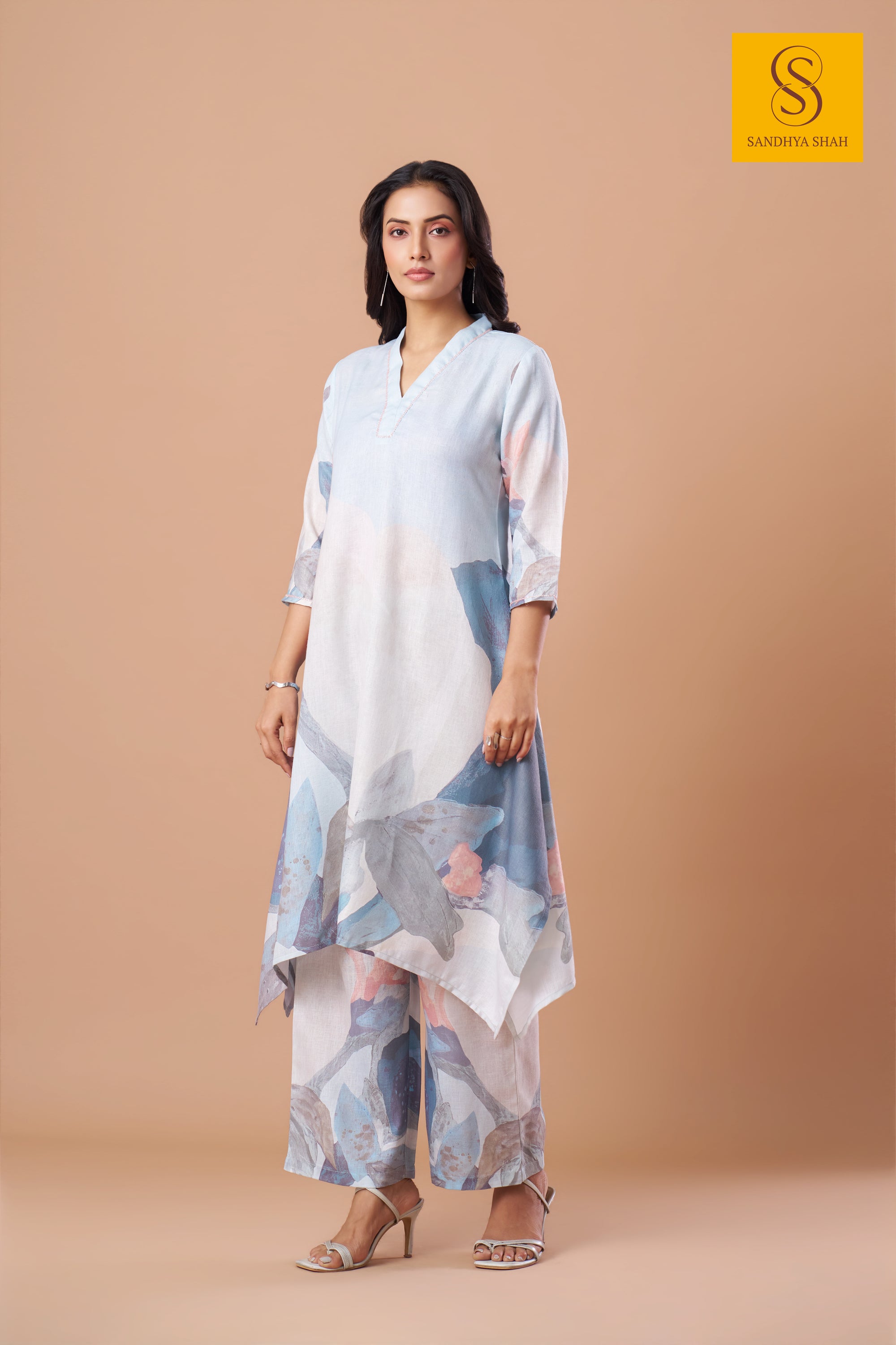 Cerulean Breeze Kurta Set
