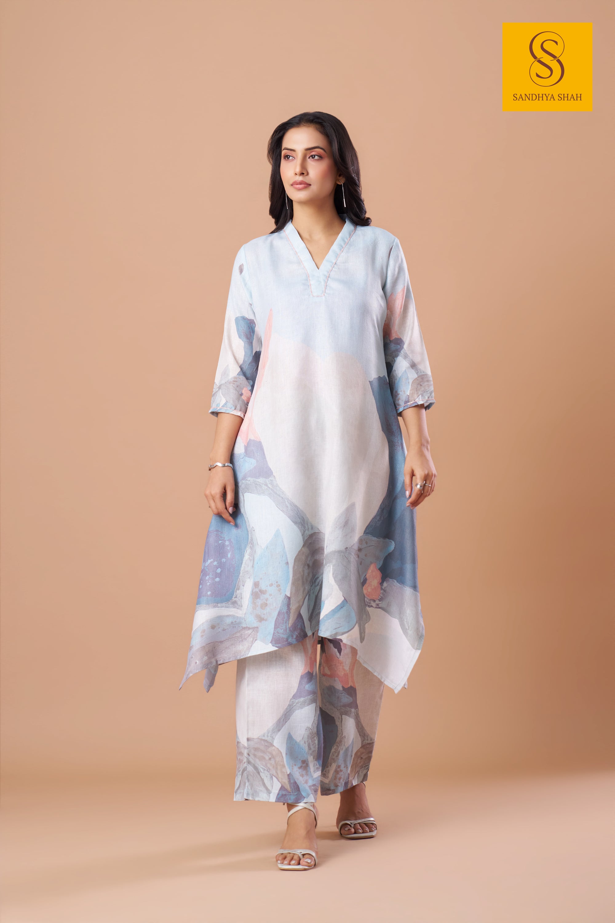 Cerulean Breeze Kurta Set