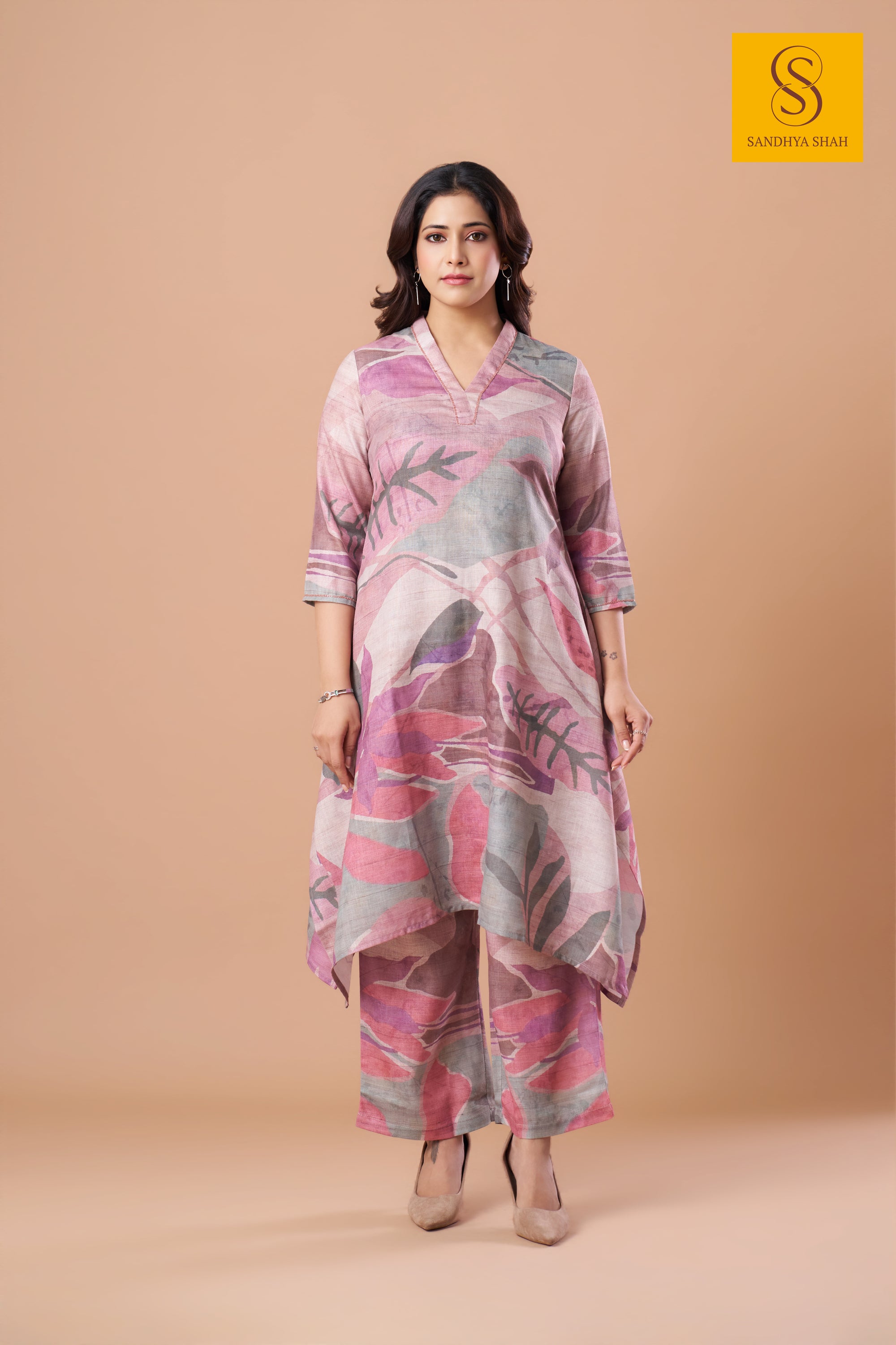 Aura Leaf Kurta Set