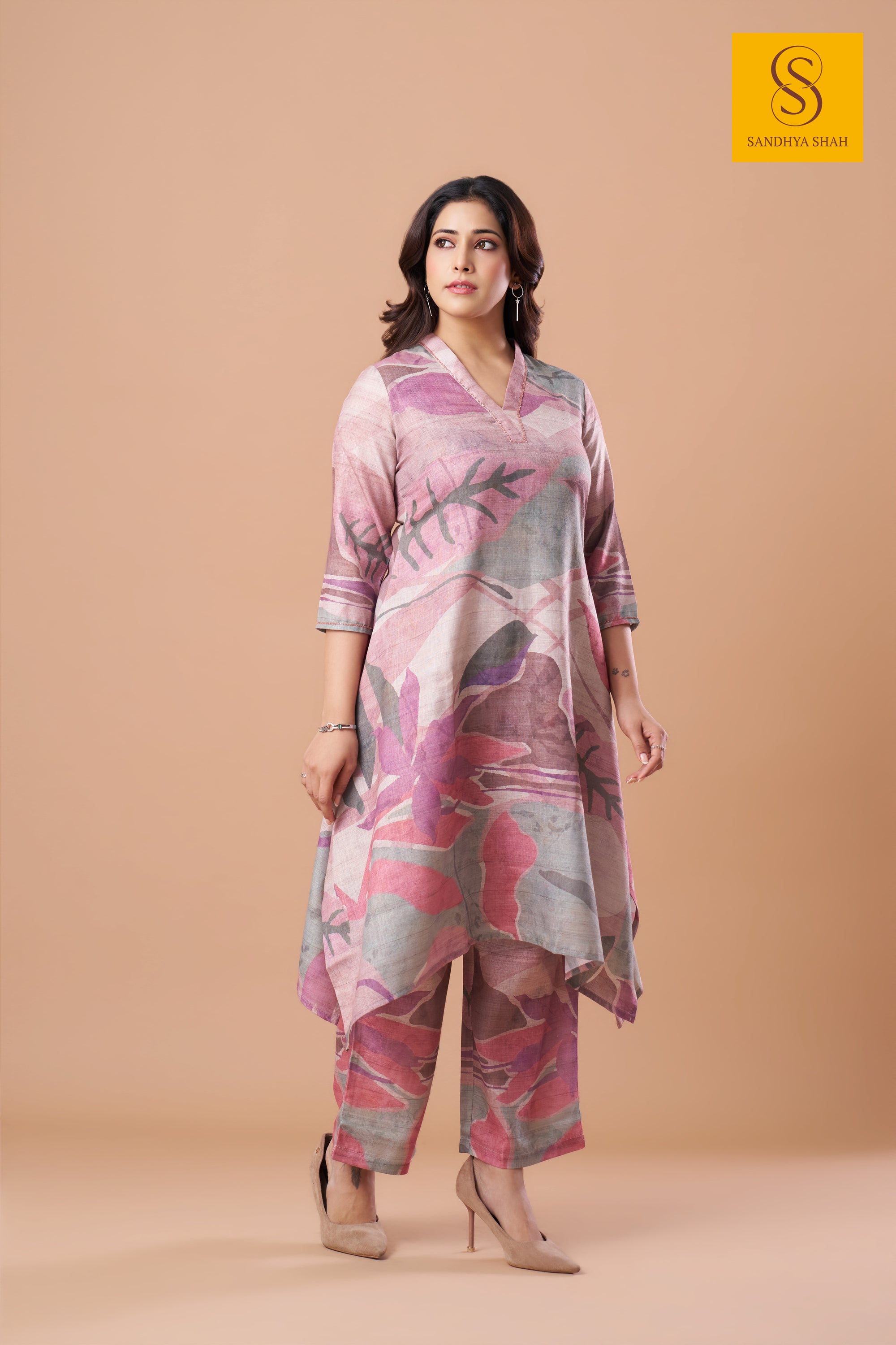 Aura Leaf Kurta Set