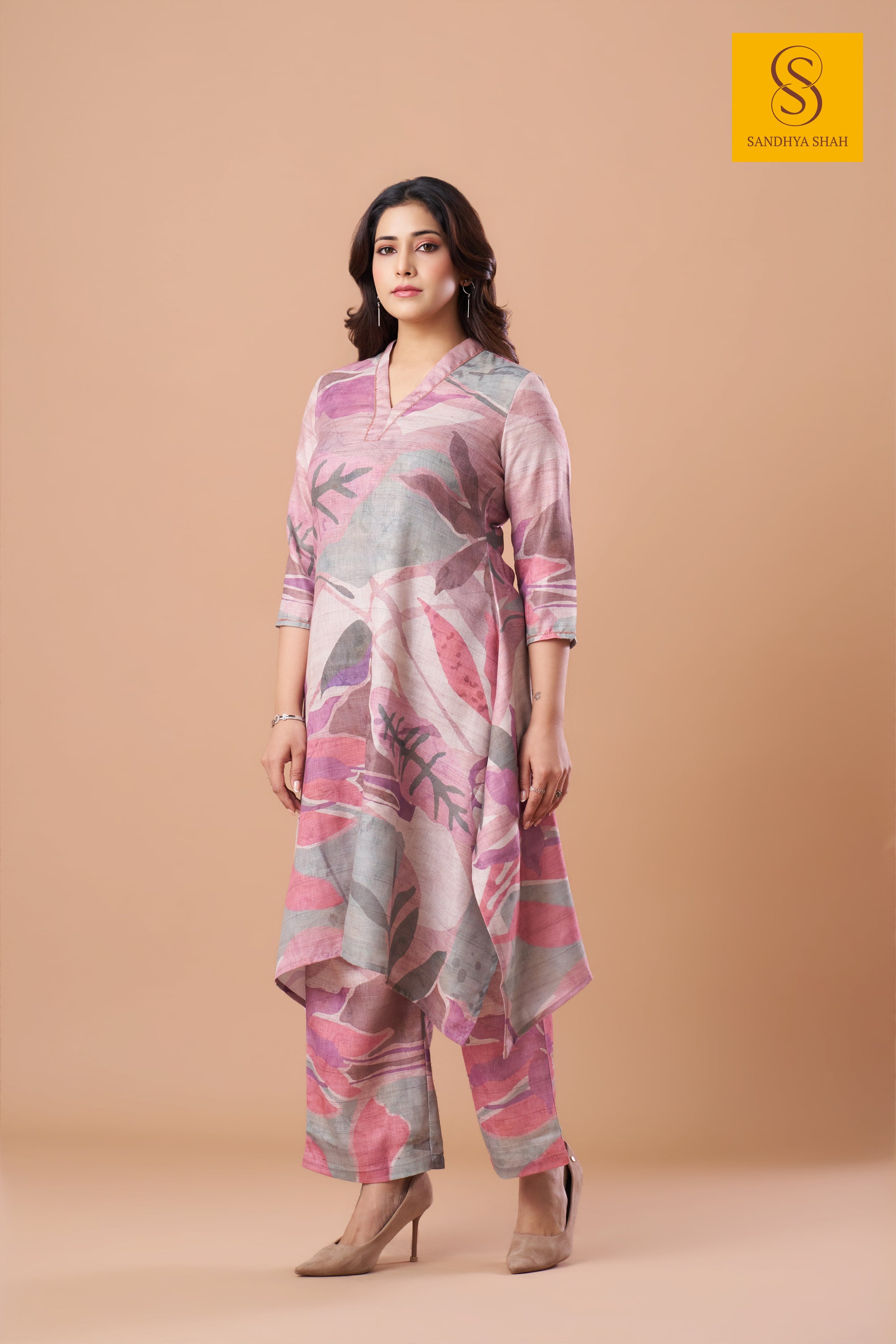 Aura Leaf Kurta Set