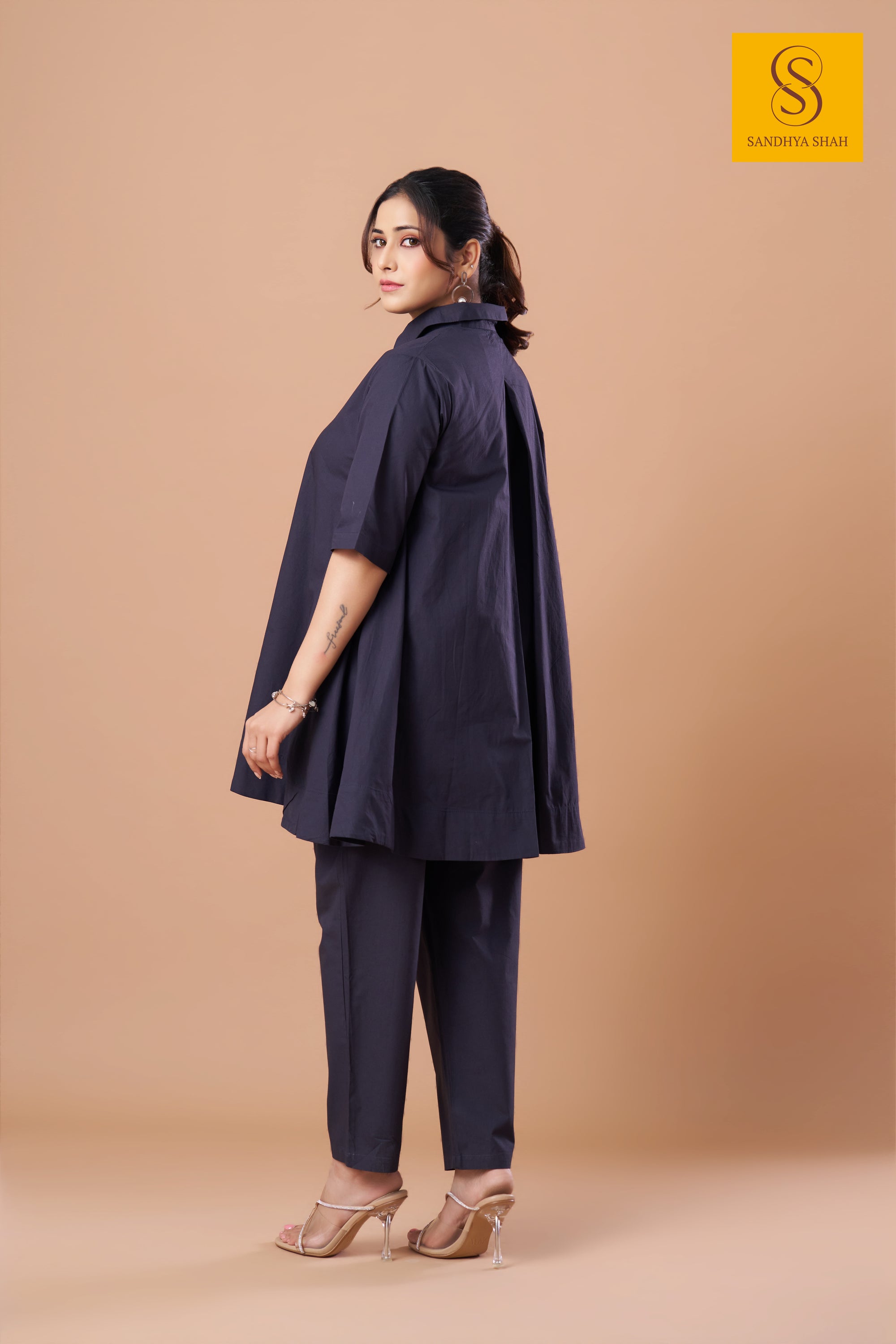 Midnight Abstract Co-ord Set