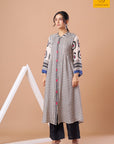 Ivory Modal Mosaic Kurta Set