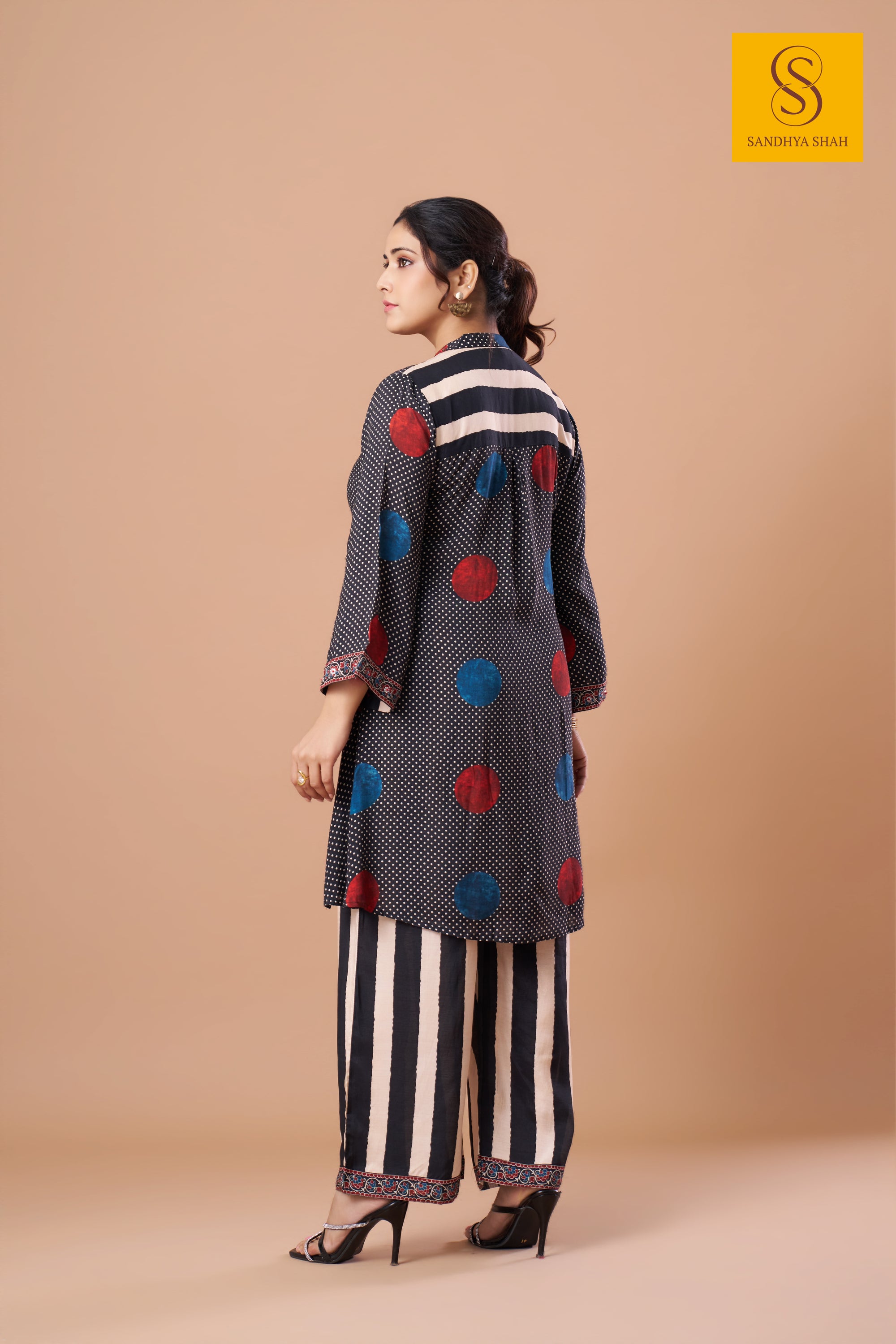 Midnight Polka Stripe Fusion Set
