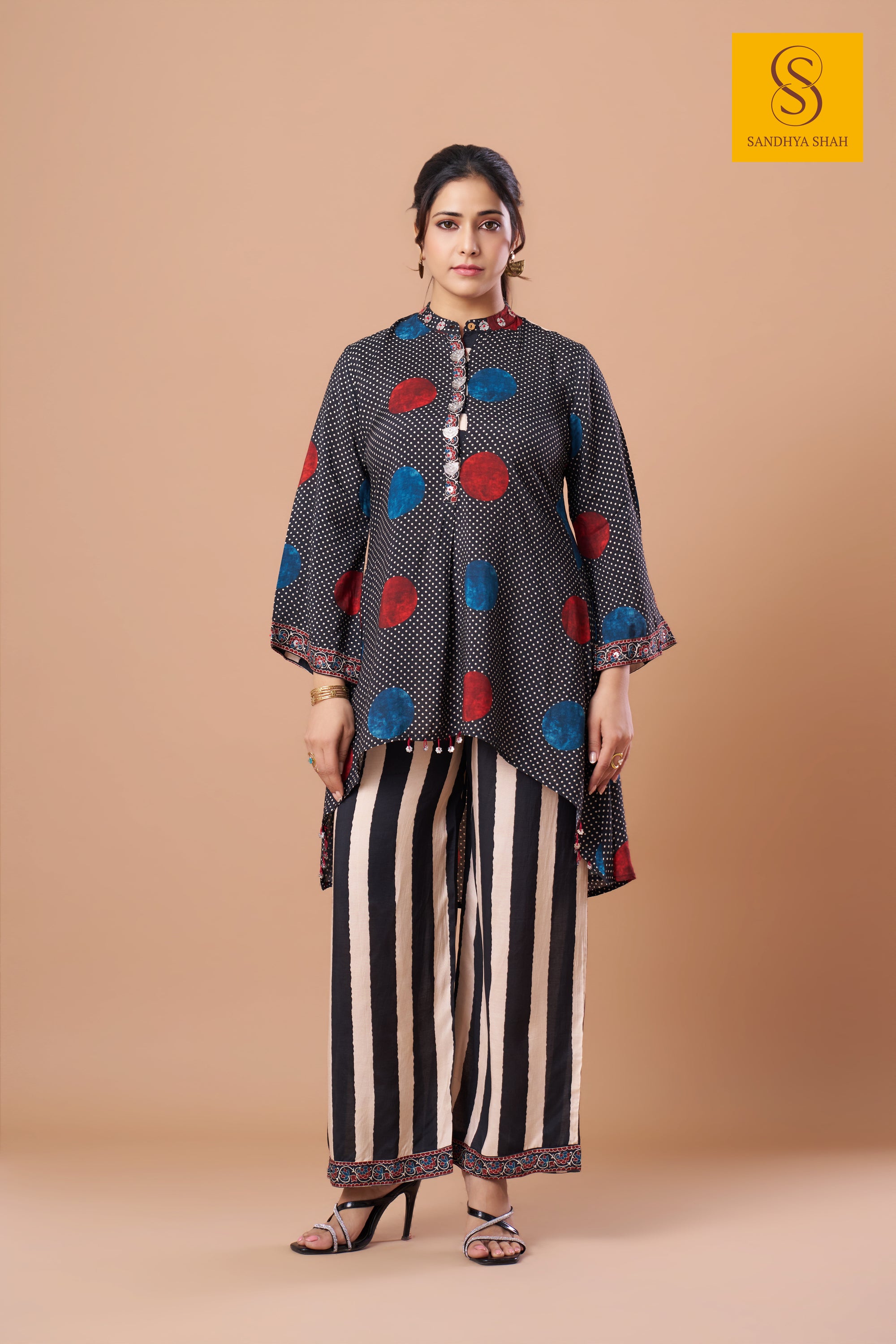 Midnight Polka Stripe Fusion Set