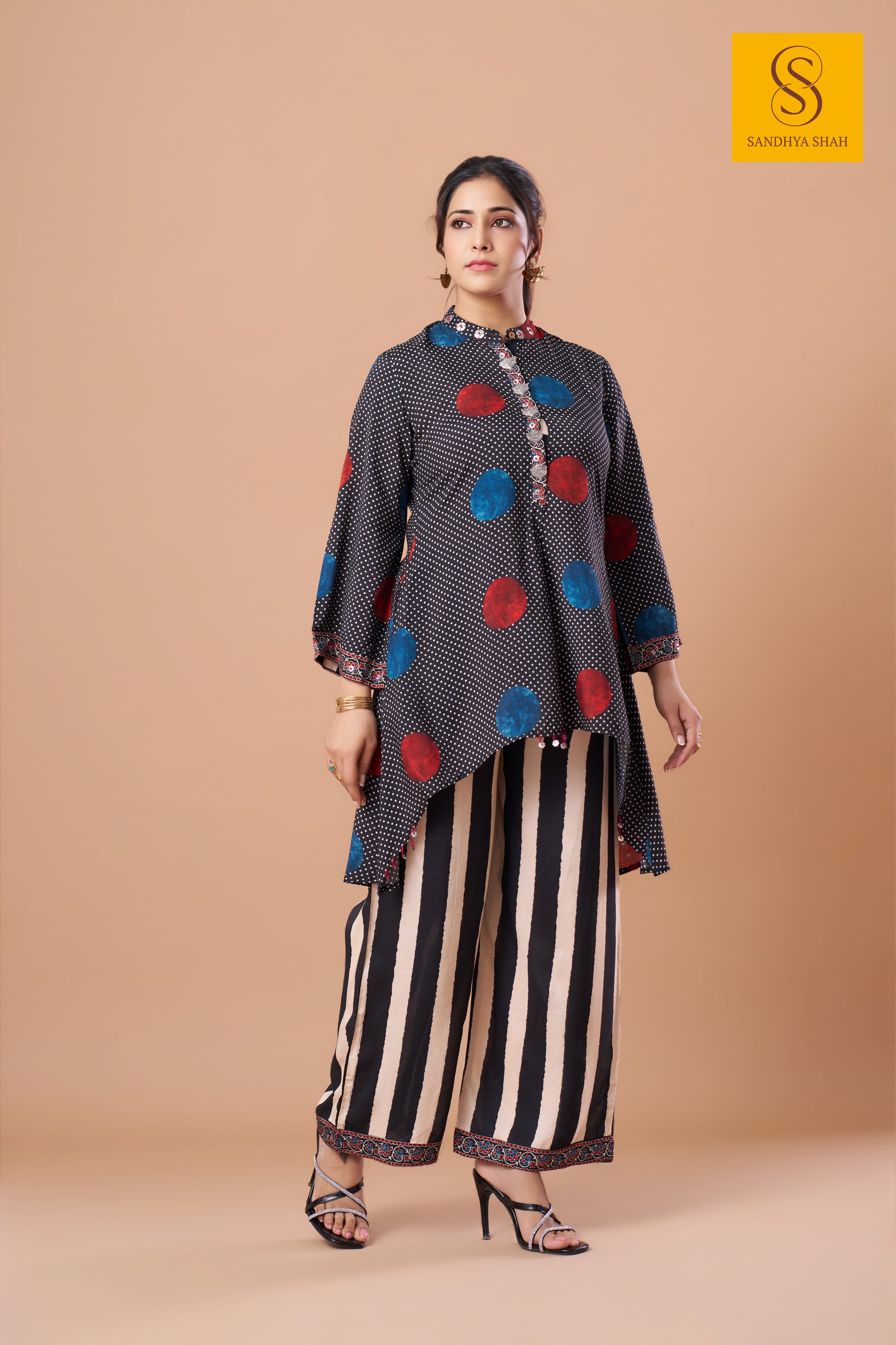 Midnight Polka Stripe Fusion Set