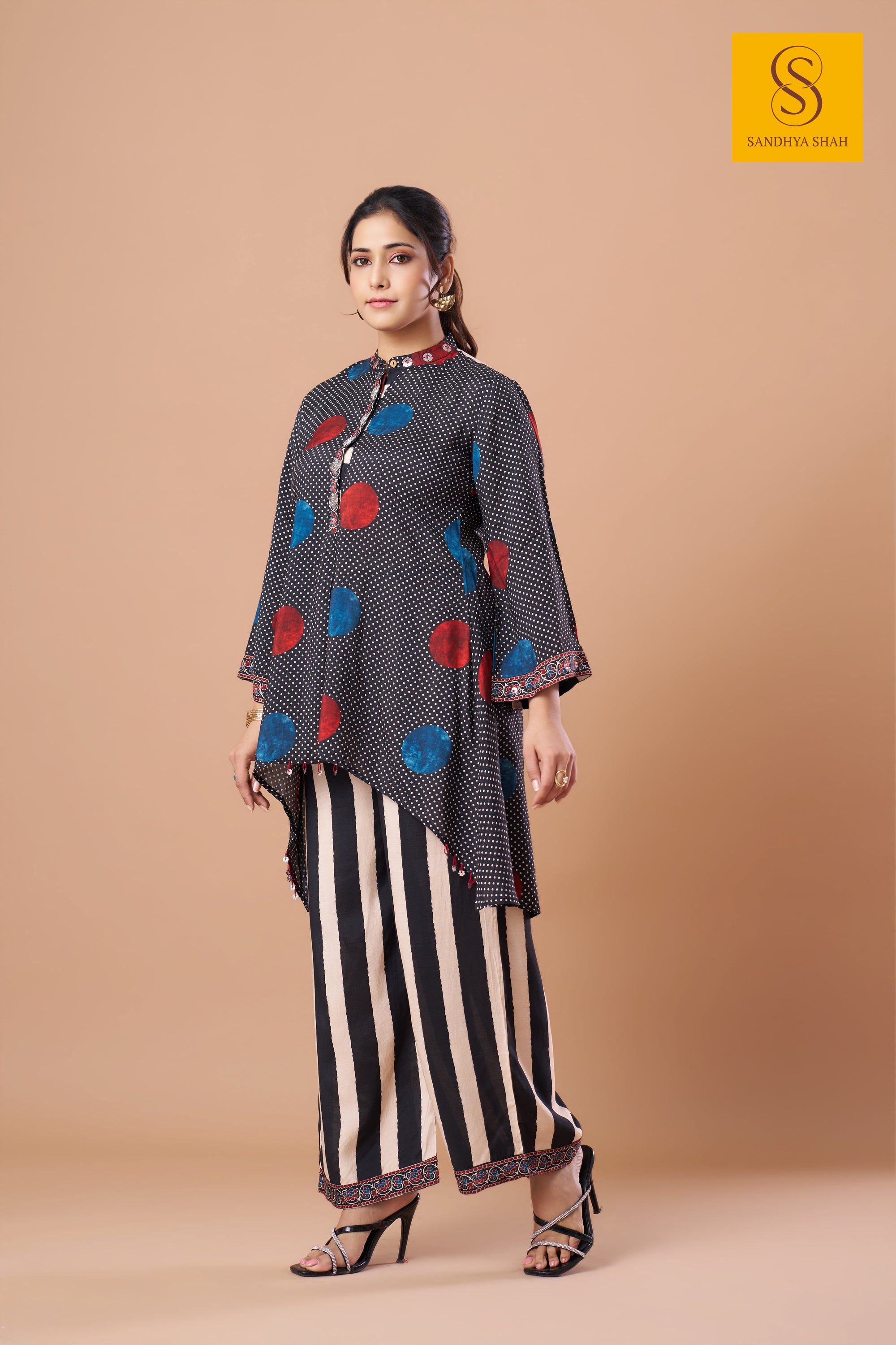 Midnight Polka Stripe Fusion Set