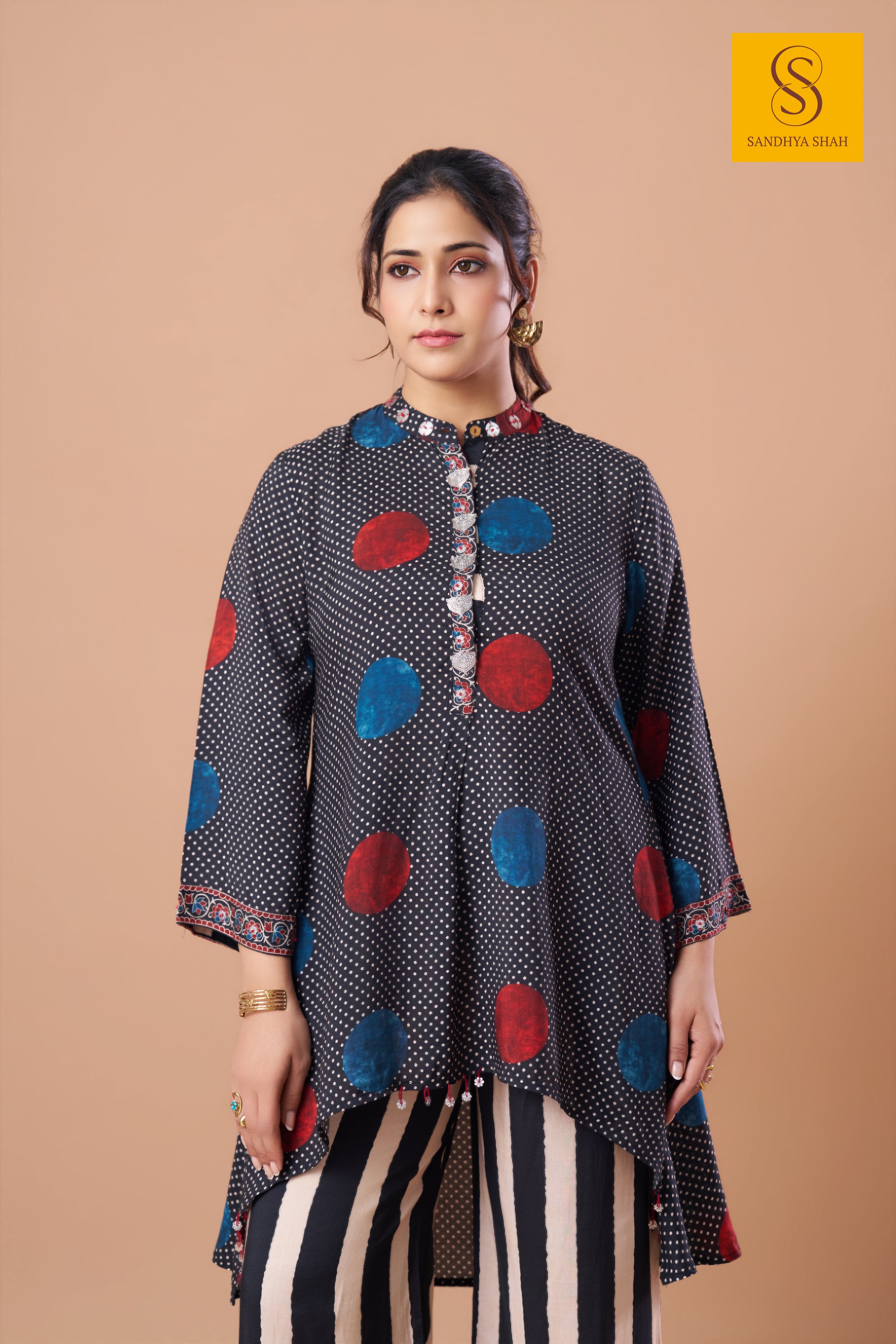 Midnight Polka Stripe Fusion Set